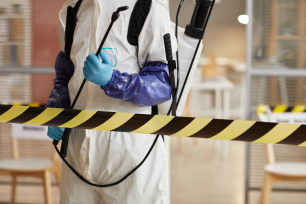 Professional Sewage Cleanup technician working in Oxon Hill, MD